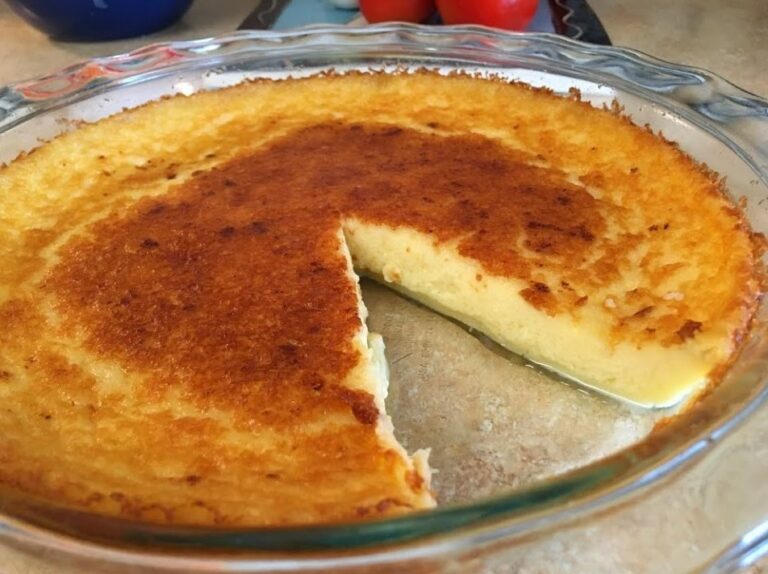 Magic Crust Custard Pie Easy Recipes