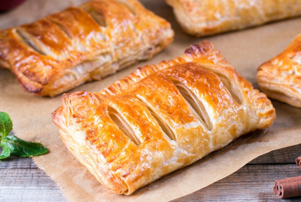 Indulge your taste buds with the irresistible delight of our Quick 3-Ingredient Apple Danish