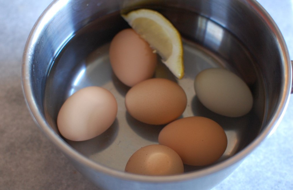 Add Lemon Juice While Boiling Eggs