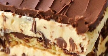 No-Bake Peanut Butter Eclair Cake