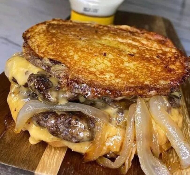 Oklahoma Onion Burger French Toast