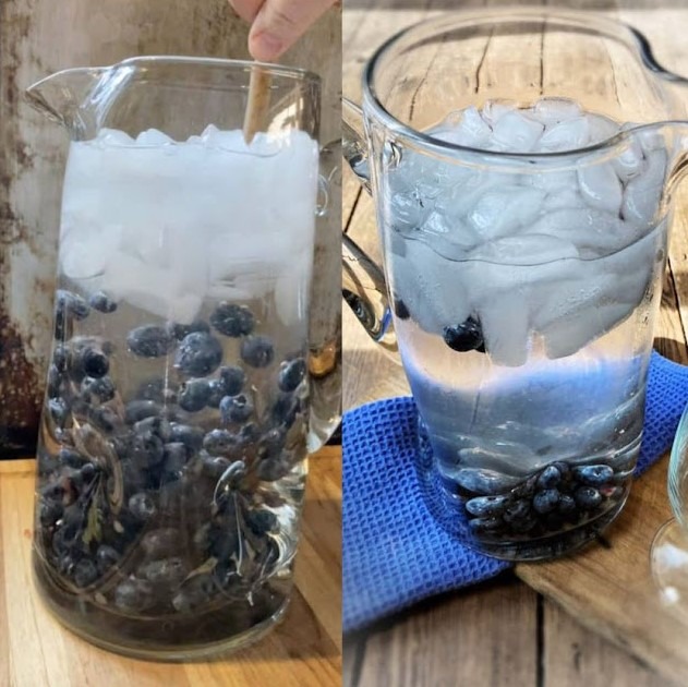 Blueberry water recipe