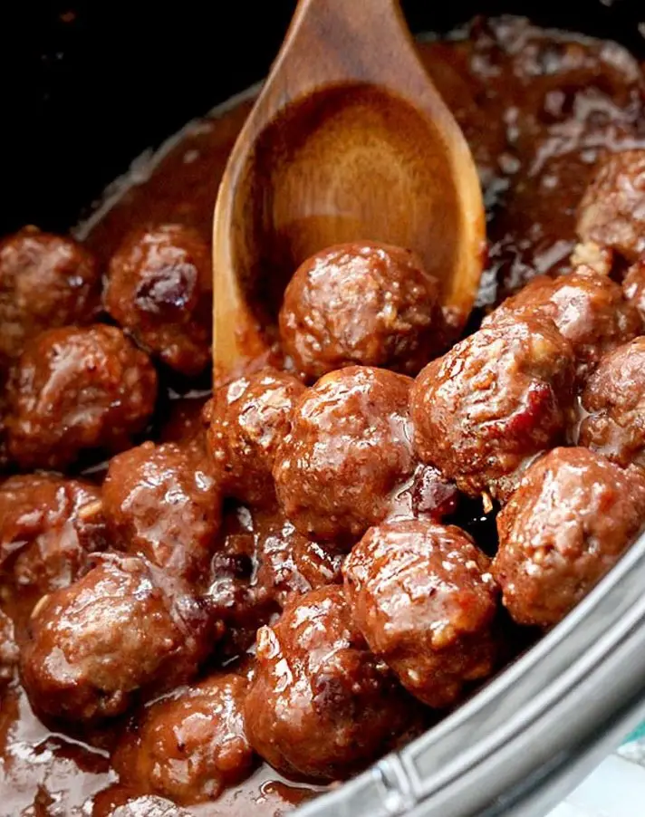 Slow Cooker Buffalo Meatballs with Honey1