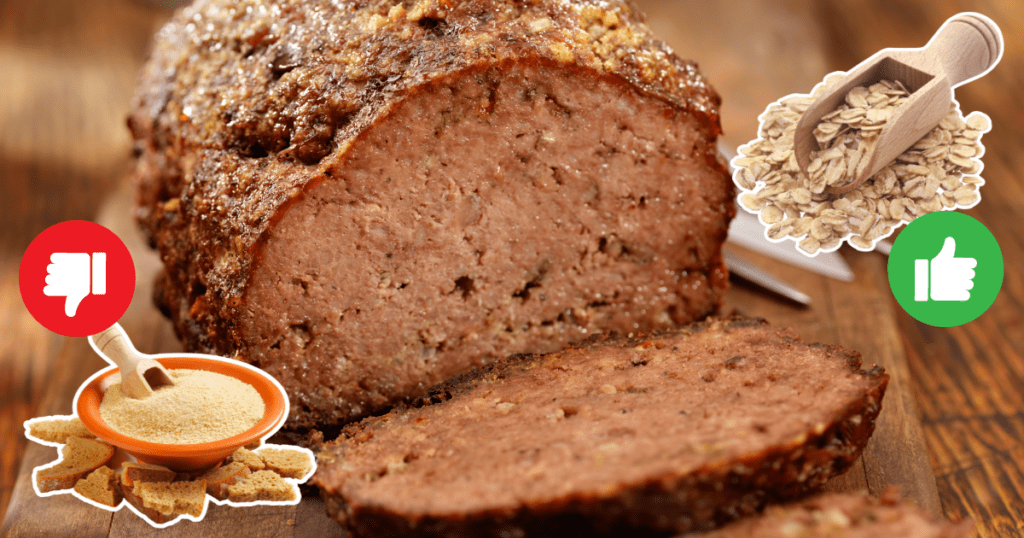 What Can Replace Breadcrumbs in Meatloaf