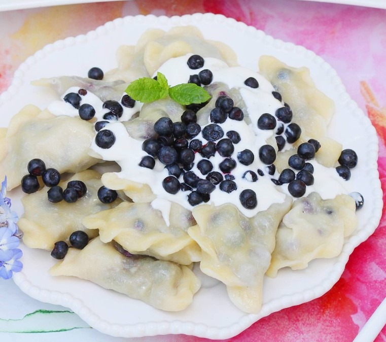 Blueberry Pierogi